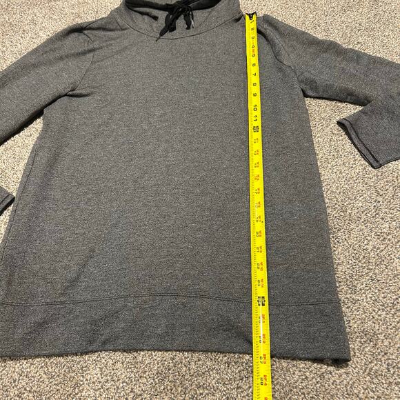 Cuddl Duds Women’s Charcoal Gray Ultra Cozy Long Sleeve Cowl Neck Tunic - Medium - Picture 5 of 8